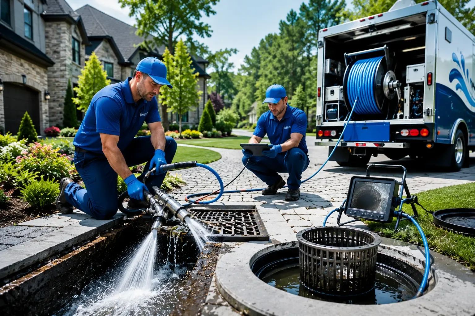 Local outdoor drain cleaning professionals in Kelayres, PA