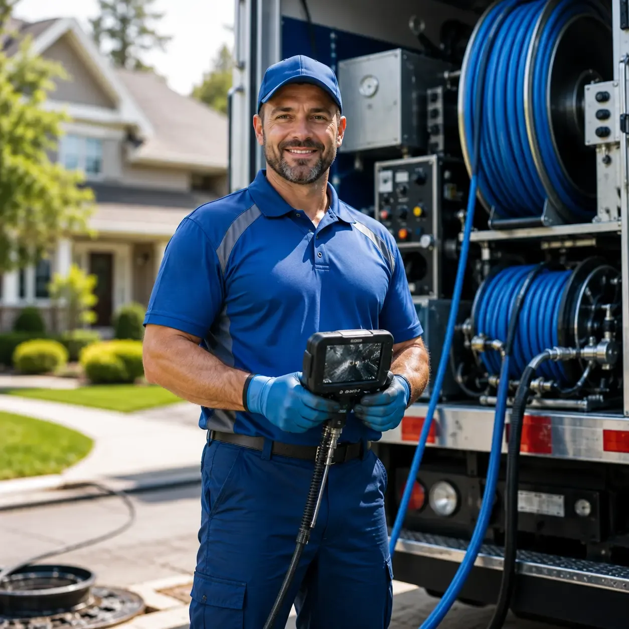 Local outdoor drain cleaning specialists in Kelayres, PA